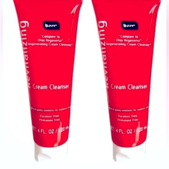 🛍️B-Pure Revitalizing Cream Cleanser 4FL.OZ /120ml🎊 set of 2 - Picture 1 of 12